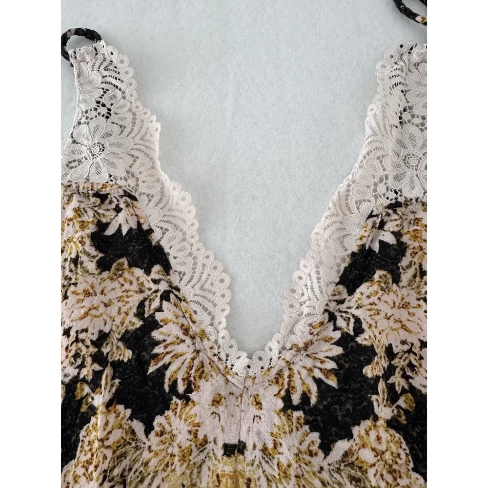 Free People Dress With Back Ties, boho festival/Size XS - Picture 3 of 6